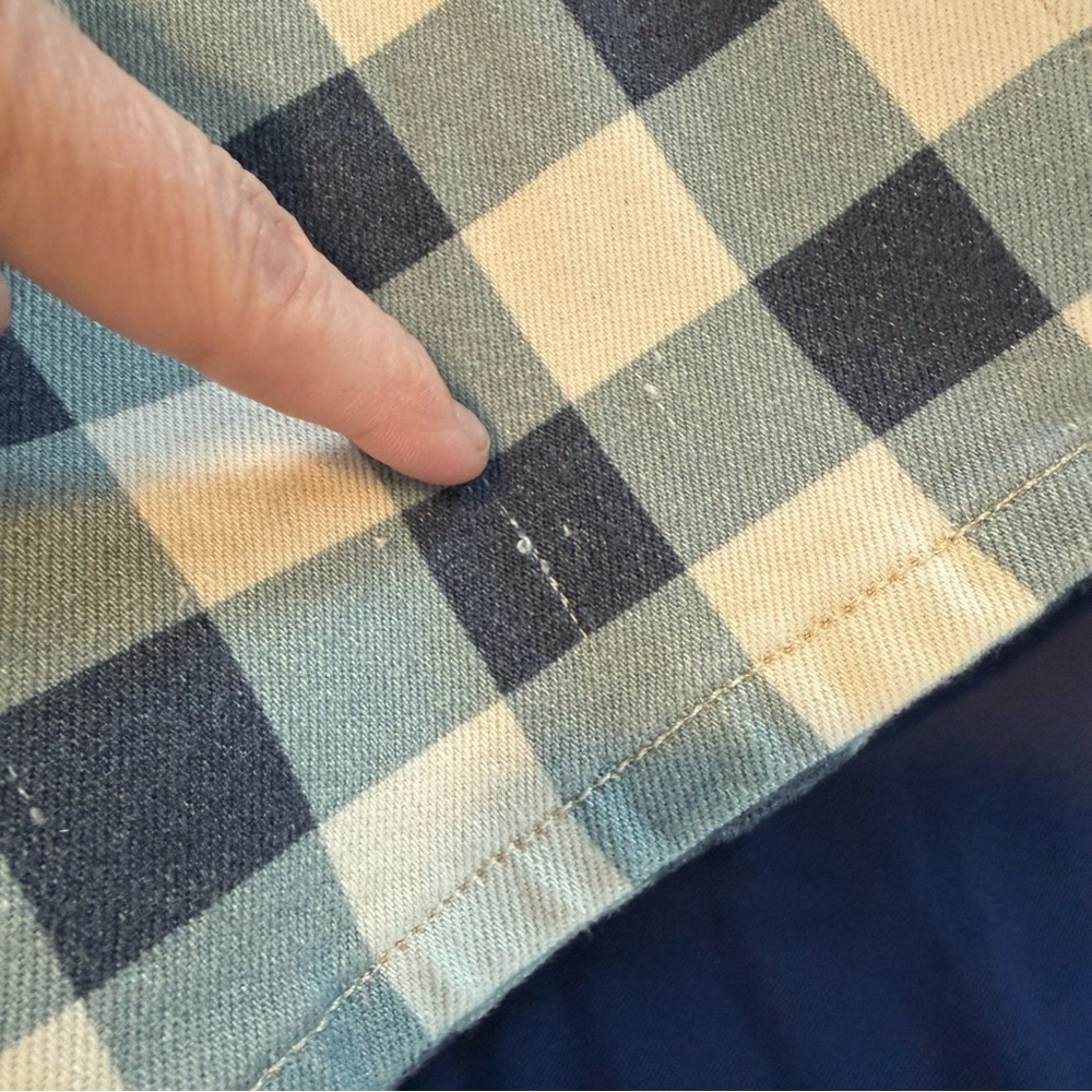 Wrangler Wrock 672 Gingham Cropped Jeans, Size 29, Great Condition! - Picture 13 of 15